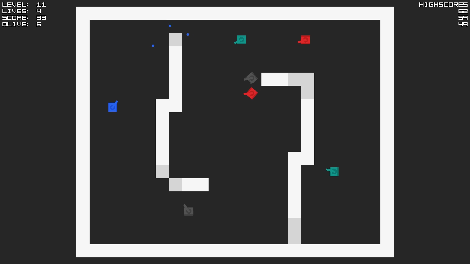 screenshot of Dash gameplay